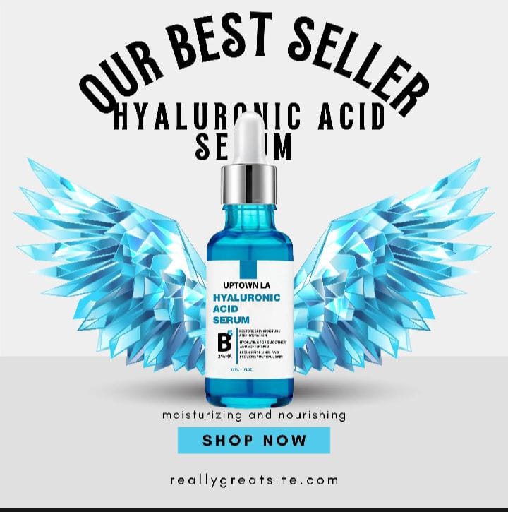 Non greasy Paraben free Hyaluronic Acid for Your Face Pro Formula 30 mlUPTOWN LA Hyaluronic Acid Serum for Skin Anti Aging Serum Intense Hydration Moisture Non greasy Paraben free Hyaluronic Acid for Your Face Pro Formula 30 ml