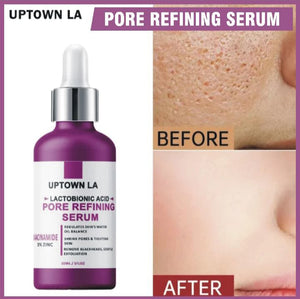 UPTOWN LA PORE REFINING Serum with lactobionic acid and Niacinamide For shrinking pores For all skin types 30 ML